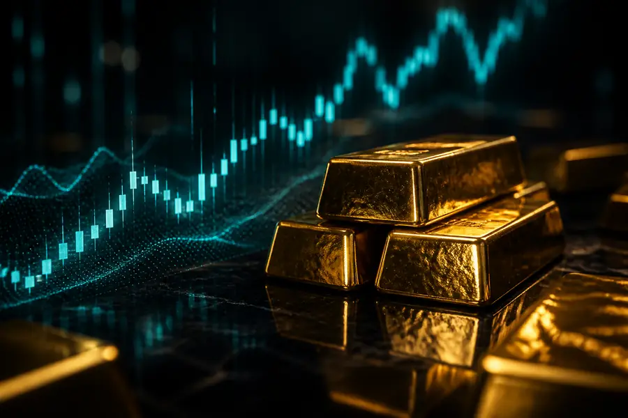 Gold-linked digital markets visualization