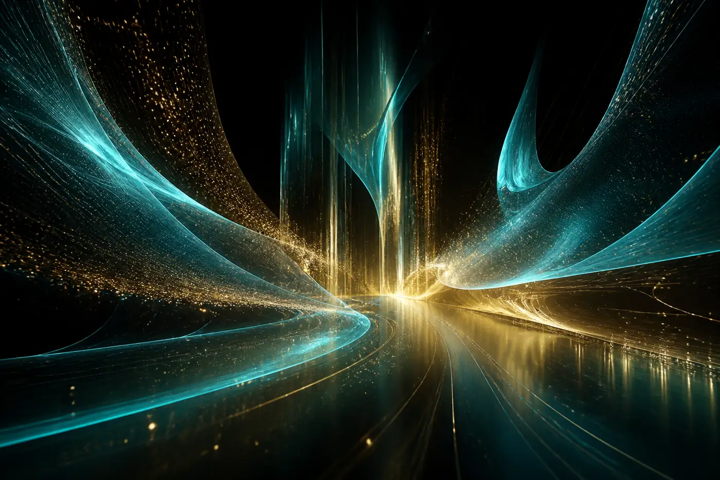 DeFi liquidity and multi-asset gateway atmosphere